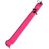 Buerjia 1 Meter Scuba Diving Inflatable Surface Signal Buoy, Visibility Float Signal Tube, Sausage, Rose Red
