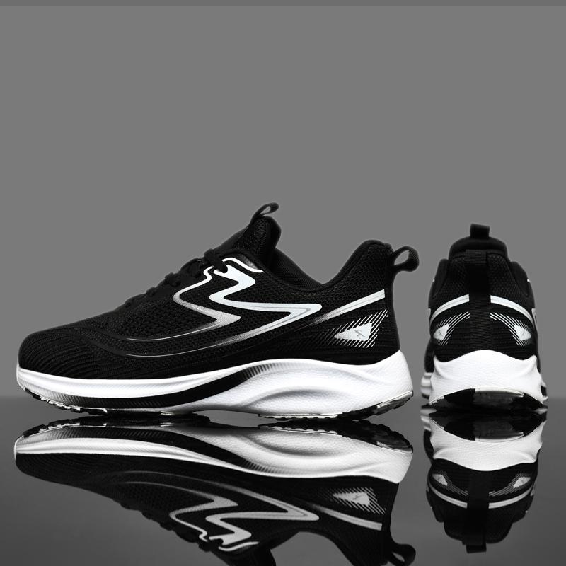 Men Sports Running Shoes Casual Marathon Breathable Lightweight Women's Comfortable Athletic Nonskid Walking Sneakers Outdoors