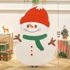 Ornamenti di Natale a Tema Babbo Natale: Set Scena Oggetto di Scena per Foto Vacanze all'Aperto
