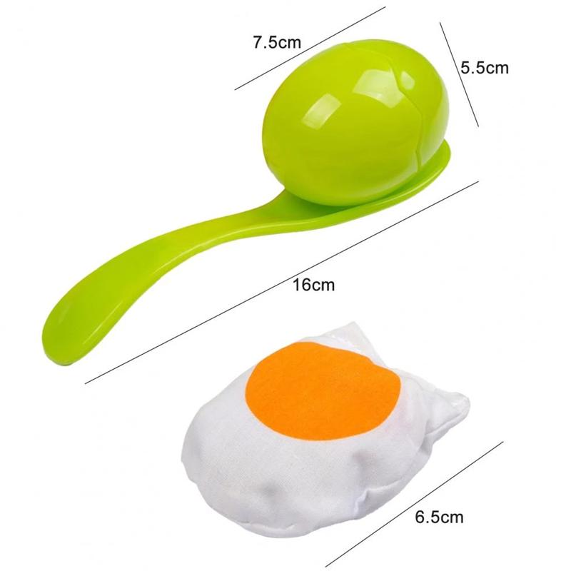 Egg And Spoon Race Game For Kids Outdoor Toys Carnival Field Day Party Favors Spielzeug Kinder Juegos Divertidos Para Niños