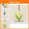 Plush Enchanting Soft Onion And Corn Keychain Cute Vegetable Gift Accessory