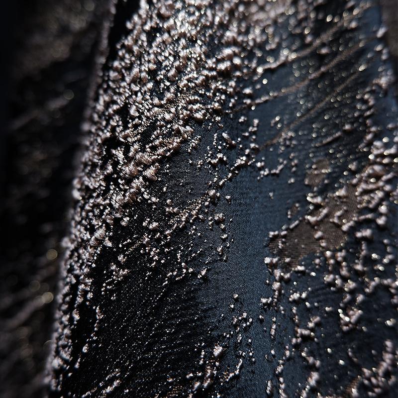 Abstract Irregular 3D Particle Pattern Jacquard Texture Fabric DIY Fashion Dress Coat Apparel Unique Texture Designer Fabric