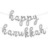 Happy Hanukkah Banner Hanukkah Party Decorations Chanukah Festival Garland Party Supplies for Fireplace Mantle, Happy Chanukah 16 inch Multicolor