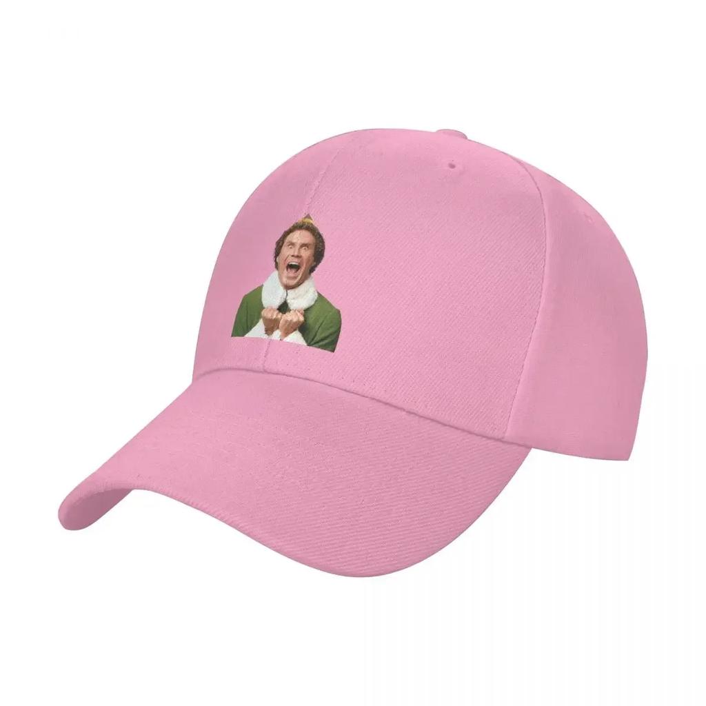 Buddy The Elf Funny Baseball Cap Beach Outing Black Custom Caps Hats For Women Unisexs
