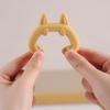 Cute Cats Ear Silicone Spatula Spoon Holder Heat Resistant Kitchen Tool Organizers Adjustable Clip For Cooking Utensils