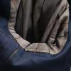 British American Striped Pattern suit Setup 96A6 Navy Men's Used
