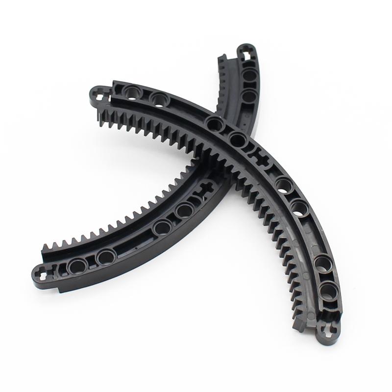 

Non-Toxic 14Pcs Moc 24121 High-Tech Gear Rack 11X11 Curved Diy Enlighten Classic Bricks Compatible Accessories Parts Building Block Toy