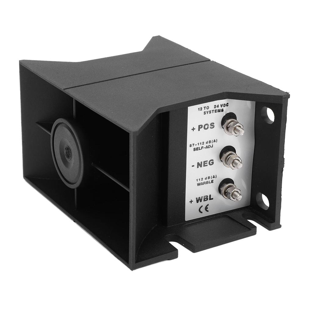 Car Reverse Horn 112dB Water Resistant 3 Adjustable Sound Buzzer Warning Alarm Back Up Horn for Truc