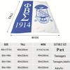 1pc Blanket Sorority Gift 1914 Fraternity Blanket Throw Blanket Super Soft Velvet Blanket Lightweight Bed Blanket Comforter Durable Home Dec