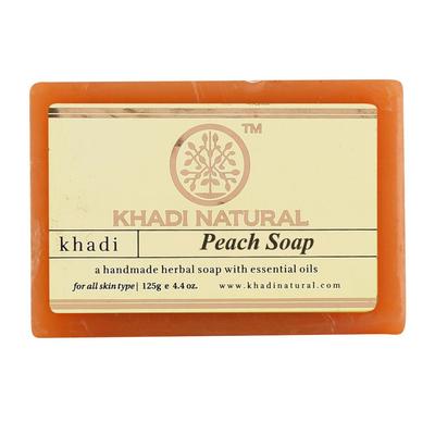 Sapone artigianale naturale alla Pesca: per idratare la pelle (125 g), Sapone alla pesca fatto a mano,e