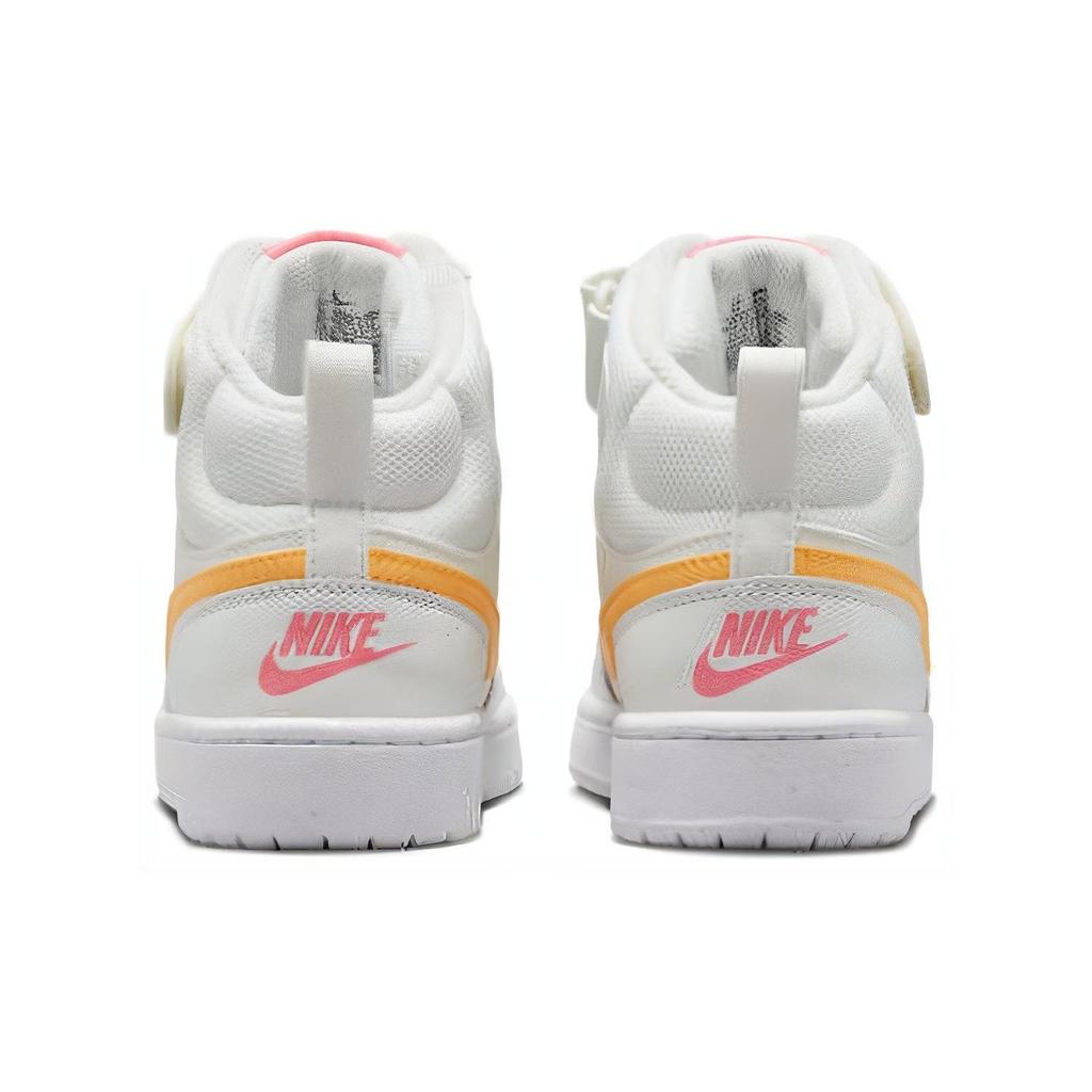 Nike Court Borough Mid 2 GS 'White Topaz Gold' CD7782-112
