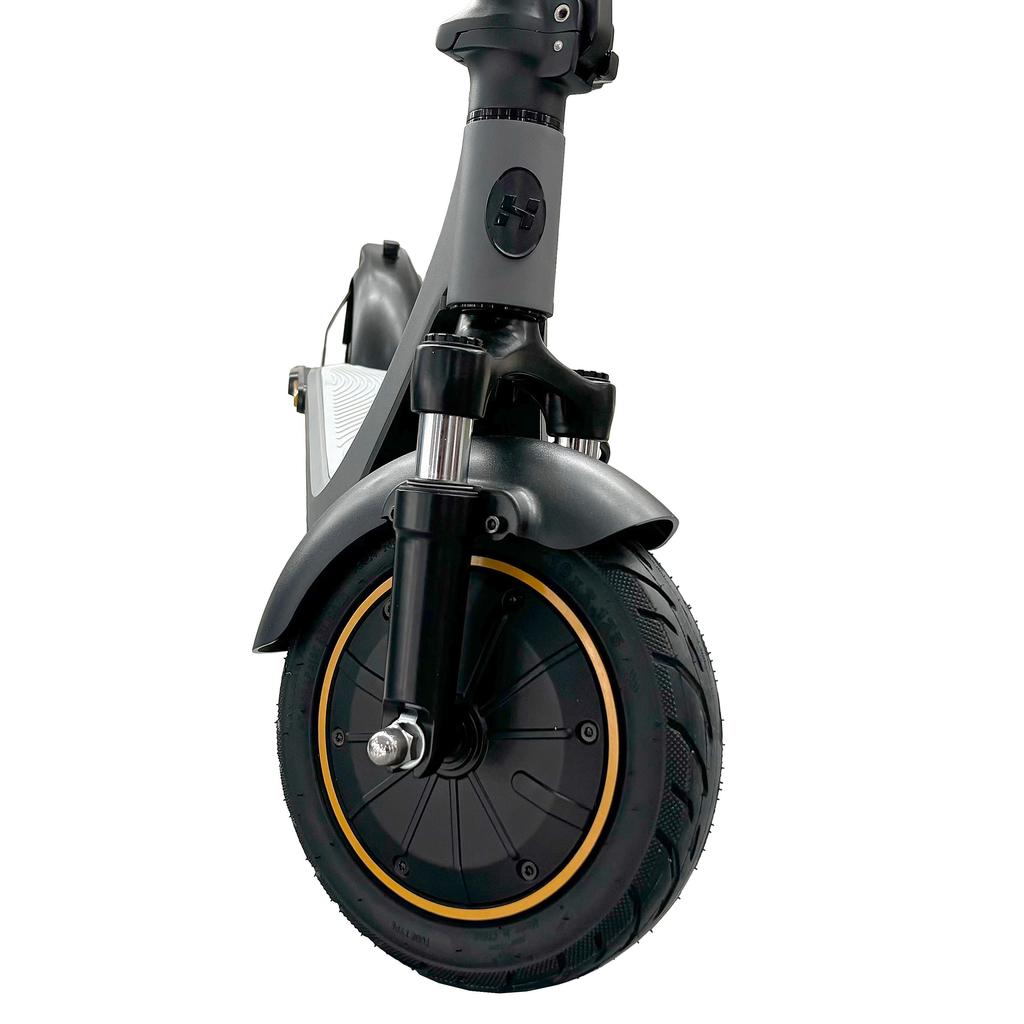 HIKERBOY CURTIS Doppelmotor Erwachsener Outdoor Faltbarer E-Scooter 36V10.4AH Akku 250*2W Motor 10-Zoll-Reifen Elektroroller