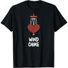 Wind Chime Chime Wisdom Breeze Ballerina Wind Chime T-Shirt