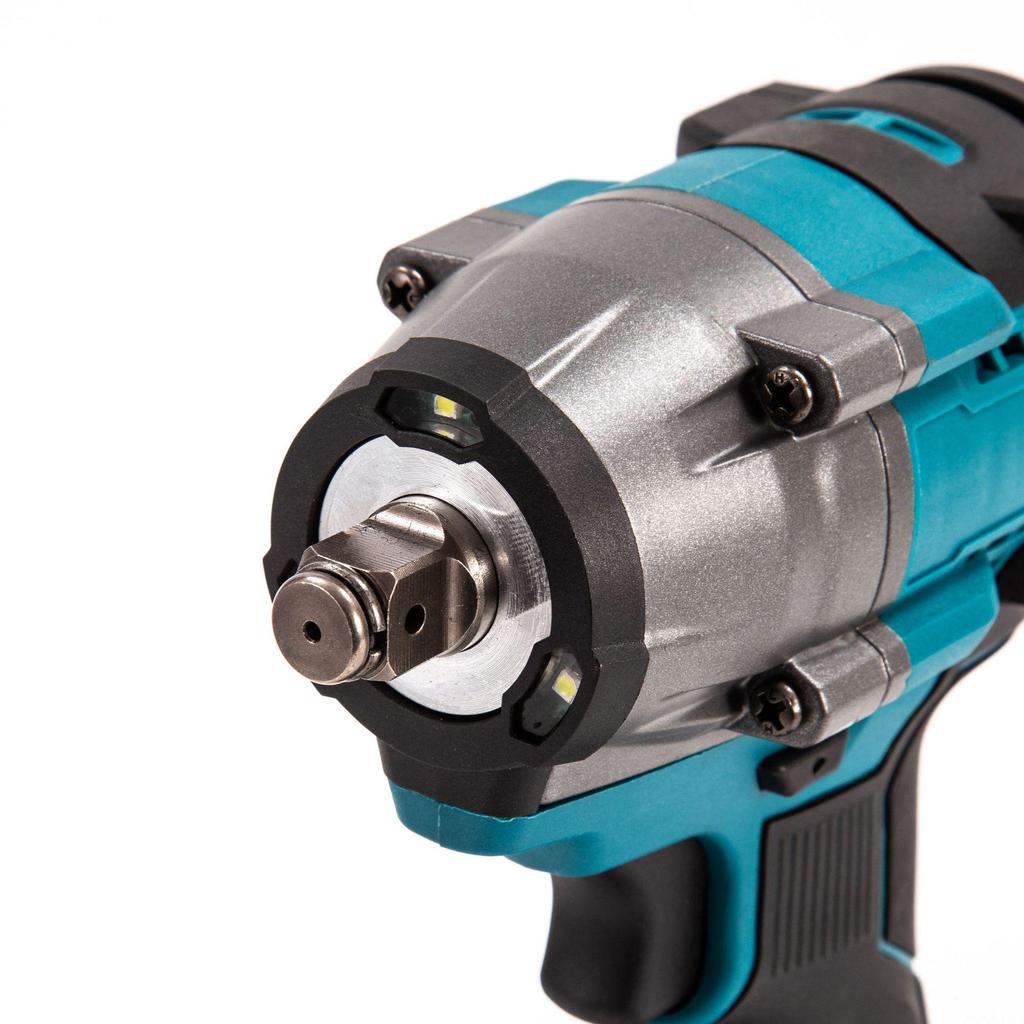 Lithium Battery Rechargeable Brushless Impact Wrench: High Torque Screwdriver for Woodworking and Auto Repair