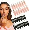 10pcs/set No Bend Seamless Hair Clips Side Bangs Barrette Makeup Washing Face Accessories Women Girls Styling Hairpins