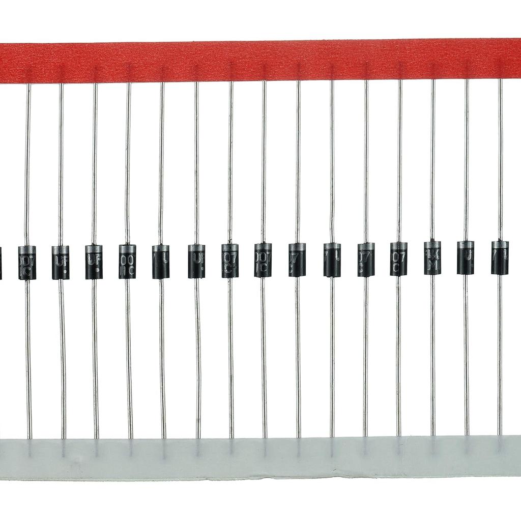 BOJACK UF4007 Fast Recovery Diode 1 A 1000 V DO-41 Axial 4007 1 amp 1000 Volt Electronic Silicon Diodes (Pack of 125)
