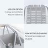 Plastic Organizer Storage Tote Heavy Duty Shower Baskets for Storage Shopping Picnic