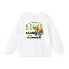 B.Duck Boys' Cartoon Print Round Neck Sweatshirt