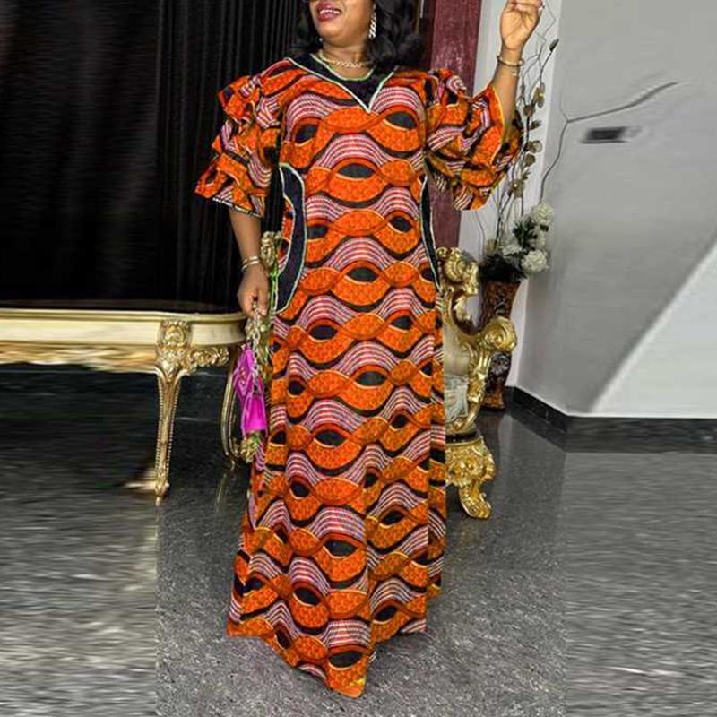 Женские платья больших размеров с круглым вырезом — фото 3