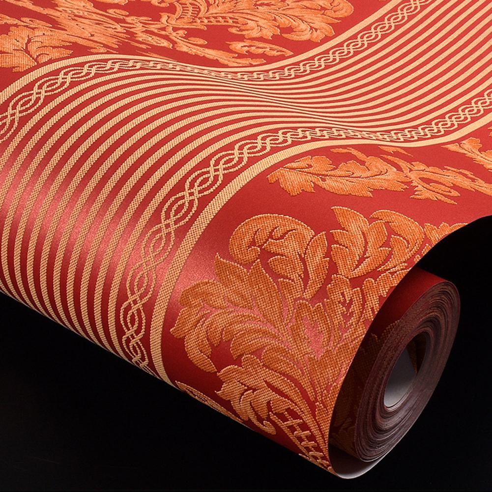 Šedá 3D viktoriánská damašková reliéfní tapeta v roli Domácí dekorace Obývací pokoj Ložnice Tapety Stříbrné Květinové Luxusní tapety