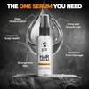 Beardo Hair Serum For Men 50 Ml X 2 With Argan And Almond Oil Smooth Frizz Control Shine Lightweight Daily Use All Hair Types
