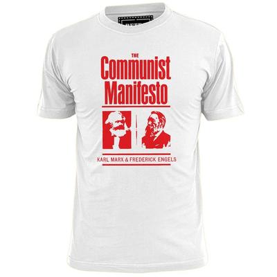 Maglietta da uomo Il Manifesto del Partito Comunista Karl Marx Friedrich Engels