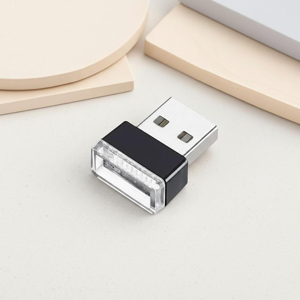 Mini USB LED Car Atmosphere Light Interior Decoration Emergency Illumination Plug Play Vehicle Lighting