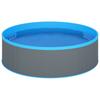 vidaXL Piscine à éclaboussures 350x90 cm Gris