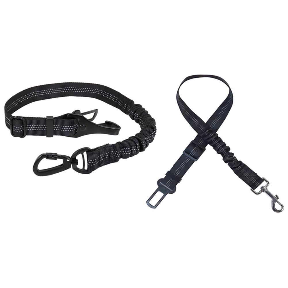 

Pet Dog Cat Car Seat Belt Harness Vehicle Adjustable Safety Lead Retractable Leash Traction Rope Dogs Travel Pet