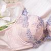 There Is a Steel Ring Supporting the Gathering Side, a Large Parcel Bra Set, Japanese Thin Embroidered Sexy and Sweet Underwear.