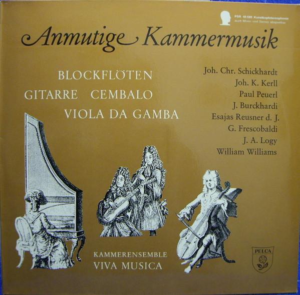 LP Record KAMMERENSEMBLE VIVA MUSIC - Anmutige Kammermusik PSR40589 Pelca Switzerlan Classical Used