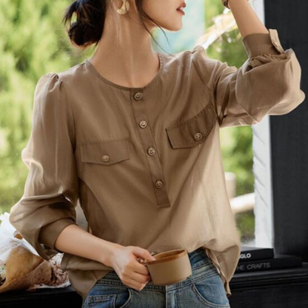 Rellawear Round Puff Shirt Hyg250229