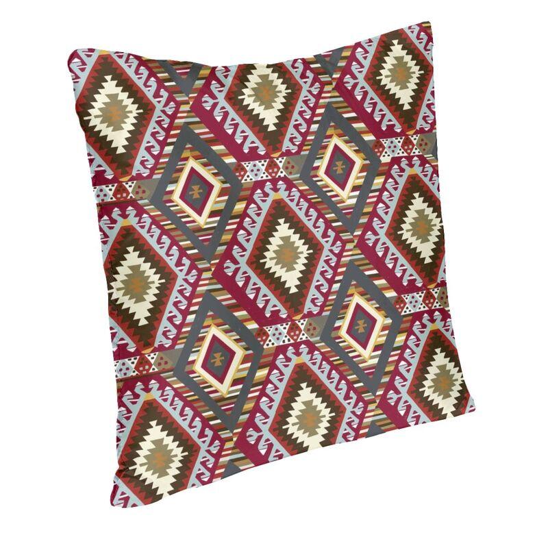 Vintage Turkish Kilim Navaho Weave Aztec Textile Throw Pillow Cover Decoration Boho Ethnic Persian Tribal Car Cushion Cover