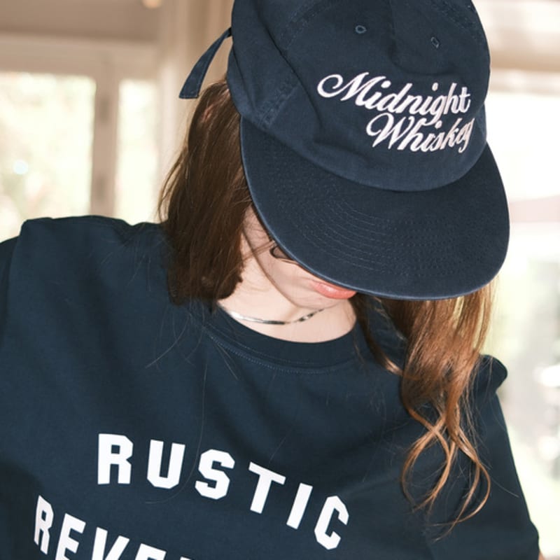 

Rustic Reverie Midnight Whiskey Vintage-Wash Cap [Navy] Navy_ONE