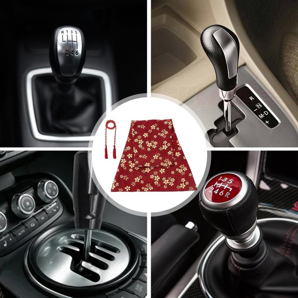 2024 New Shift Knob Cover Gear Knob Glove Japanese Style Shift Knob Cover Calfter