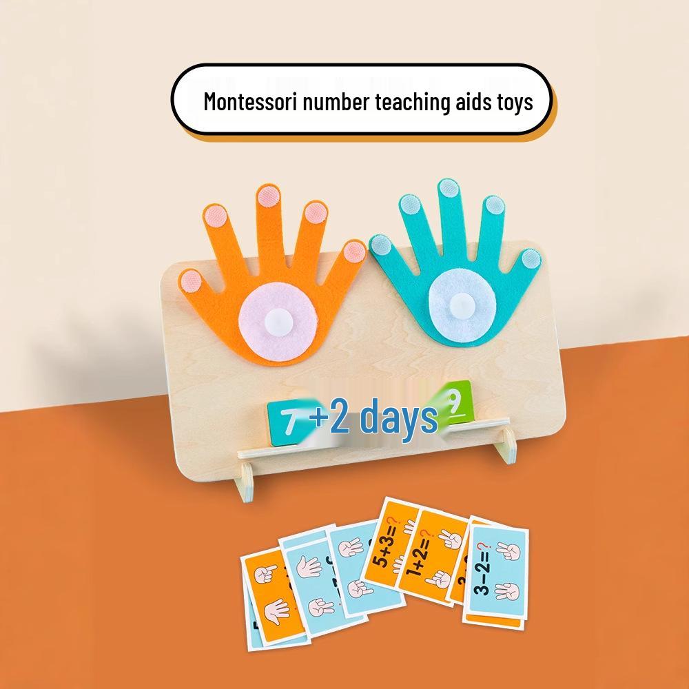 

Montessori Math Sticky Numbers: Educational Number Learning Game for Kids
