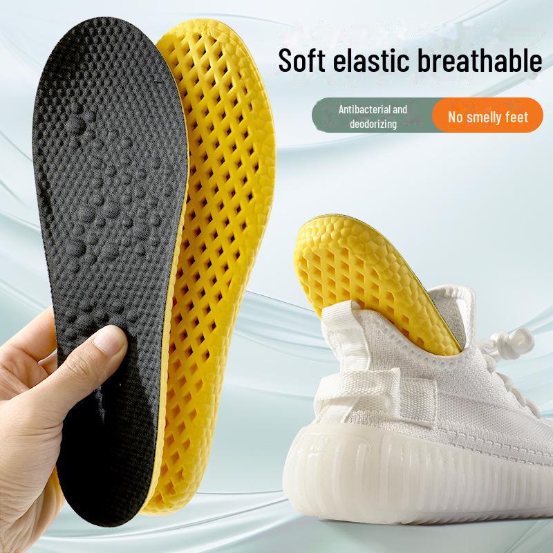 

Высокоэластичная антибактериальная спортивная стелька: Воздухопроницаемый, амортизирующий и устойчивый к запахам 41-42 темно-серого