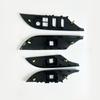 For Toyota For Hilux 2015-2024 for Power Window Switch Panel ABS Carbon Fiber Trim 74232-0K600 74231-0K651 74271-0K310