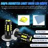 H1 15 Led Fog Lamp Driving Drl Light Bulbs Conversion Kit 6000k Xenon Super White Ip67 Waterproof