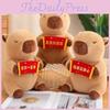 Adorable Capybara Plush Doll Cute Toy Pillow And Decorative Figurine Gift