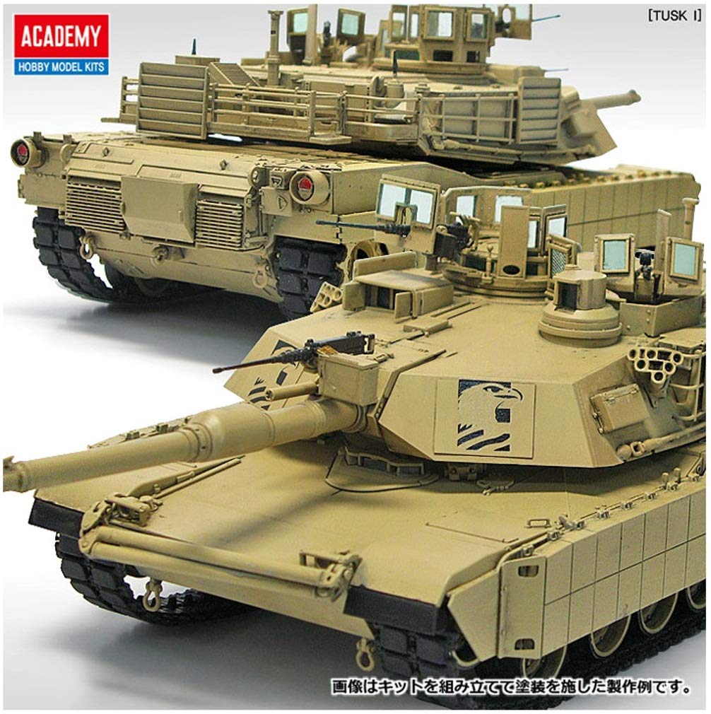 Academy Scale US Army M1A2 Abrams TUSK2 Plastic Model Kit 13298 1/35