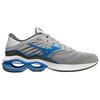 Mizuno Chaussures de Course Wave Creation 23 Basse Argent Gris Bleu J1GC220141