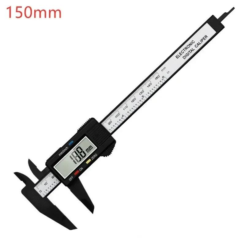 

150mm Electronic Digital Caliper Vernier Gauge with LCD Display Precision Measurement Tool for Students and Professionals