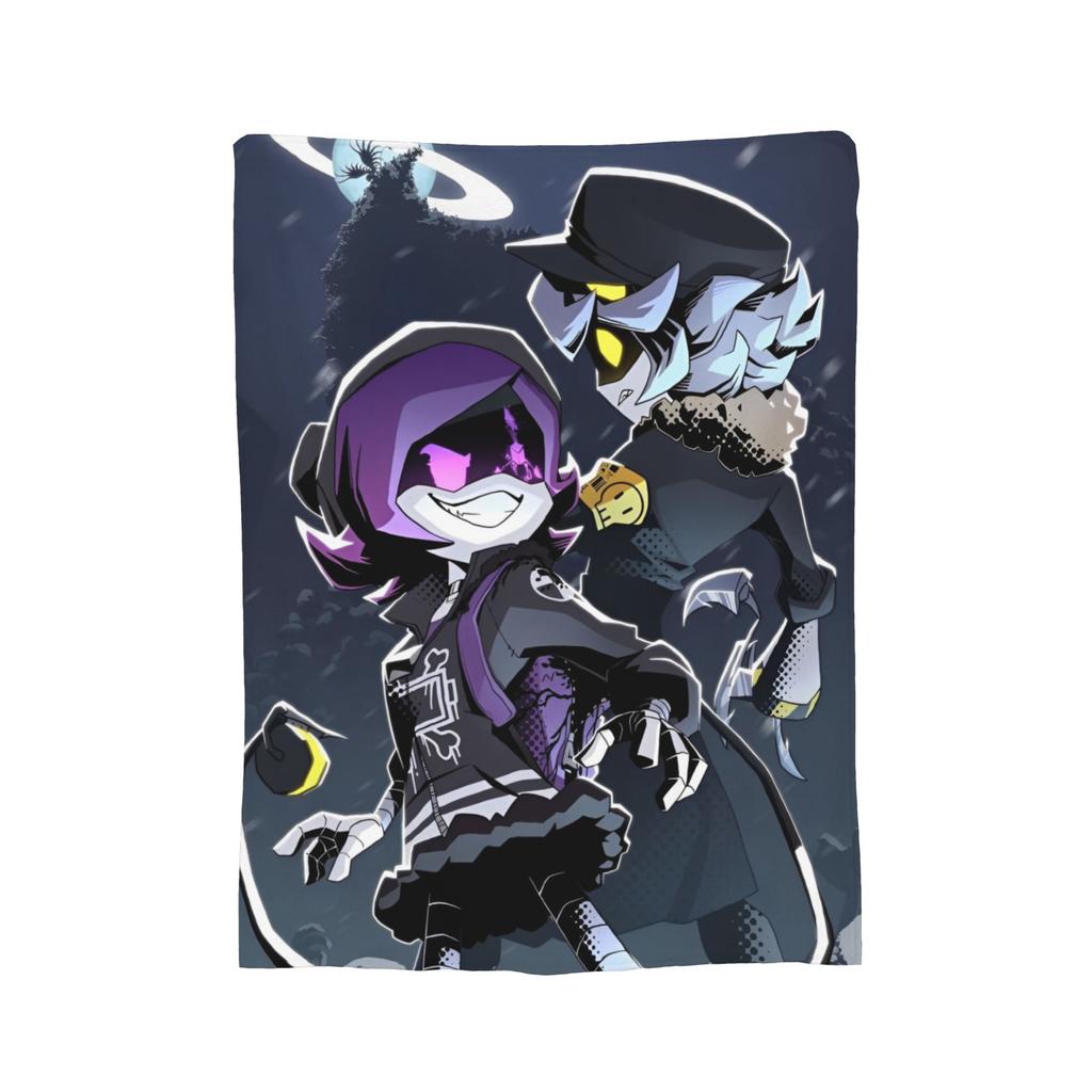 Uzi Doorman Murder Drones  Blankets Fleece  Winter   Multifunction Lightweight Throw Blanket for Bedding Car Bedding Throws