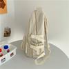 Zaini da donna a tinta unita per donna Zaini scolastici impermeabili Borsa a spalla di grande capacità Borse scolastiche per ragazze Ruckpack