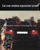 LED Bluetooth Smart Display: USB-Powered Flexible Full-Color Advertising Screen for Cars
