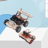 DIY RC Car Physics Experiment Learning Practical DIY Wooden Model Assemble Kit Mini Teaching Learning for Kids