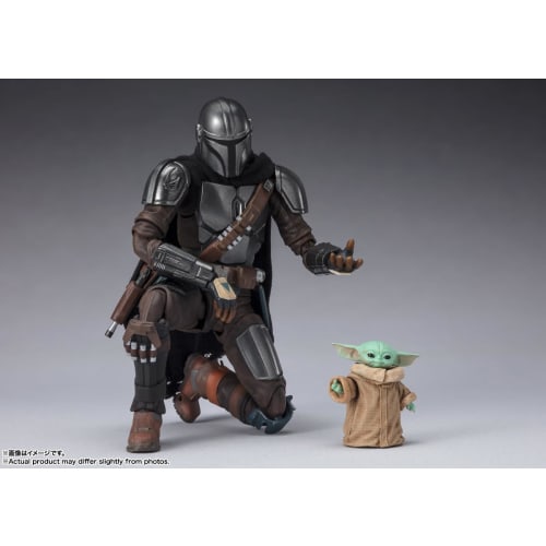 TAMASHII NATIONS S.H.Figuarts Star Wars: The Mandalorian & Grogu (STAR ??WARS: The Mandalorian) Approximately 150mm ABS & PVC & Cloth Painted Movable