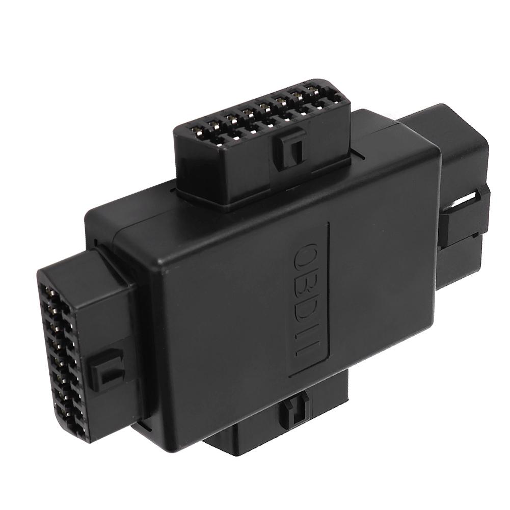 OBD 1 Male to 3 Female Adapter 16Pin Connector Plug Universal Diagnostic Tool