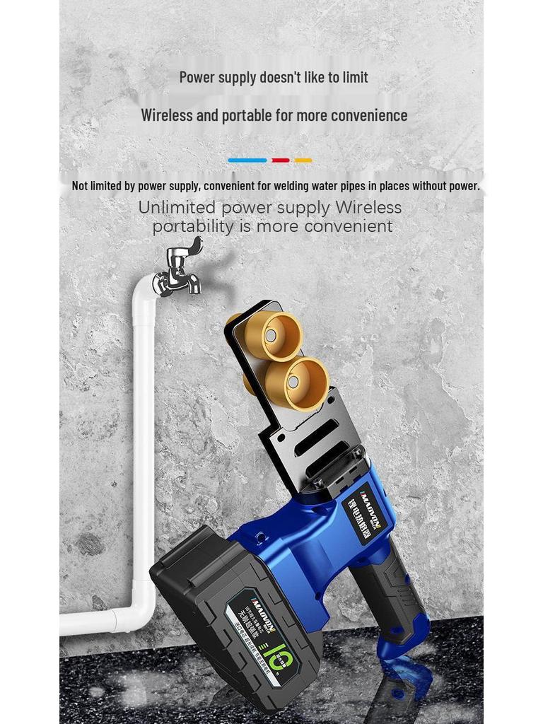 Household PPR Hot Melt Pipe Welder for Heating and Hydropower Engineering